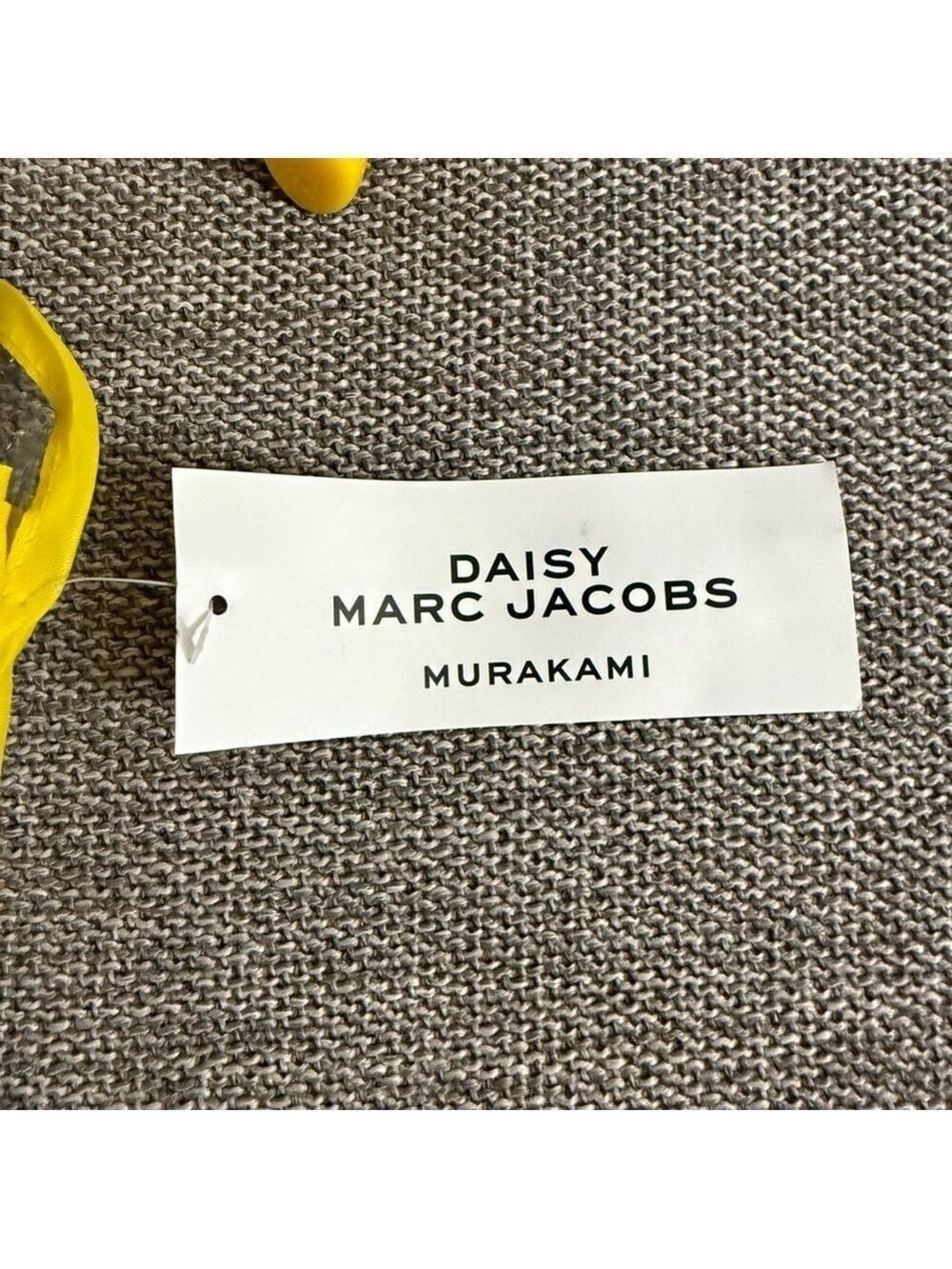 Marc Jacobs Daisy Parfums Takashi Murakami Umbrella Floral Clear Yellow New - Picture 10 of 11